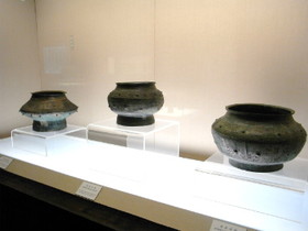 Tomato Juice‘s China Travel とまとじゅーす的中国旅行、上海博物館・青銅器展。商代末期（紀元前13～11世紀）の壷型の青銅器の展示